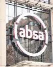  ??  ?? ABSA said that it took the protection of personal data extremely seriously and had taken proactive steps to address the risk. | Supplied