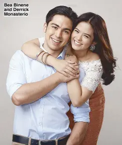  ??  ?? Bea Binene and Derrick Monasterio