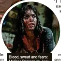  ?? ?? Blood, sweat and fears: Melissa Barrera as Joey