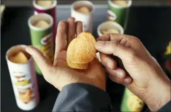  ?? ROB KALMBACH — PRINGLES VIA AP ?? A scene with Sky Elobar from the Pringles Super Bowl spot. For the 2018 Super Bowl, marketers are paying more than $5 million per 30-second spot to capture the attention of more than 110 million viewers.