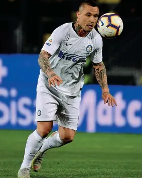  ?? (Lapresse) ?? Ritrovato Radja Nainggolan, 30 anni, dopo tanti infortuni è finalmente tornato in forma