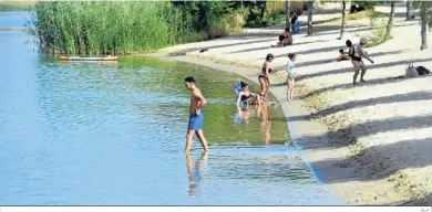  ?? D.C.. ?? La playita de Arcos recibió hace poco la Q de Calidad turística por las prestacion­es que ofrece a los bañistas.