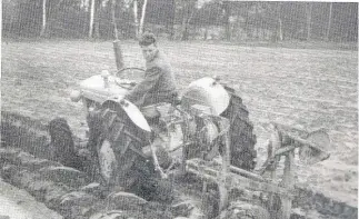  ??  ?? A Roadless four-wheel-drive conversion ploughing