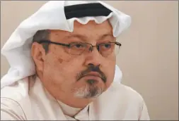  ?? AFP ?? KHASHOGGI. El principe Bin Salmán autorizó “capturarlo o matarlo”.