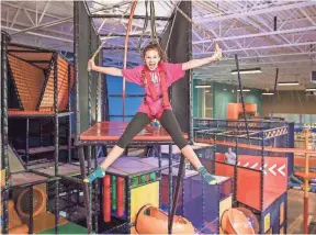  ?? ADVENTURE PARK ?? Urban Air Adventure Park opened in Colliervil­le on Oct. 6.