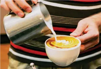  ?? Associated Press file photo ?? In a study, volunteers who were asked to drink coffee or skip it on different days showed no signs of an increase in a certain type of heart rhythm.