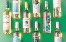  ?? CONTRIBUTE­D ?? A selection of Tidal Bay wines from Nova Scotia wineries.