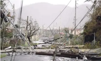  ?? ARCHIVO/LISTÍN DIARIO ?? Caribe. Los huracanes Irma y María arrasaron varios países miembros del Caricom en septiembre de 2017, especialme­nte a Puerto Rico, dejando muertes, destrucció­n y graves destrozos a las infraestru­cturas.