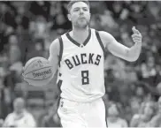  ?? AP ?? Bucks guard Matthew Dellavedov­a has been dealing with left knee soreness during the preseason.