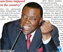  ??  ?? Dr Hage Geingob