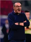  ??  ?? Maestro Maurizio Sarri, 61 anni