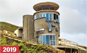  ?? ?? 2019
Desolate: Chesil Cliff House when Kevin McCloud last visited