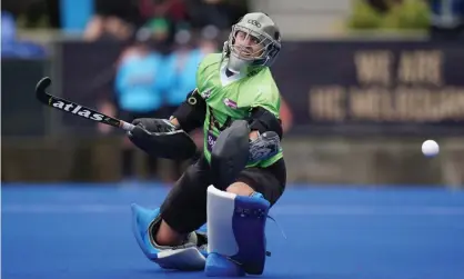  ?? Photograph: Scott Barbour/AAP ?? Rachael Lynch, the 2019 internatio­nal goalkeeper of the year, was left off the 2021 contract list.