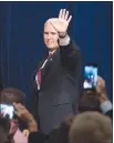  ?? DOUG MILLS / THE NEW YORK TIMES ?? Vice President Mike Pence is pictured onstage after a speech by President Donald Trump June 29 at the Department of Energy in Washington.