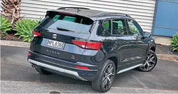  ??  ?? The Ateca is shorter than a Tiguan, but feels even smaller and more agile on the road.