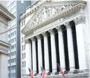  ?? AP FILE PHOTO/SETH WENIG ?? The New York Stock Exchange is seen in New York.