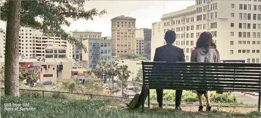  ??  ?? Still from 500 Days of Summer