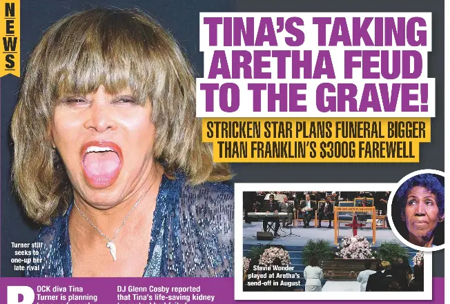 TINA TURNER PLANNING OWN FUNERAL! - PressReader