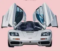  ??  ?? A 1995 McLarenF1 raced to US$15,620,000 at Bonhams’ Quail Lodge Auction in August last year.
