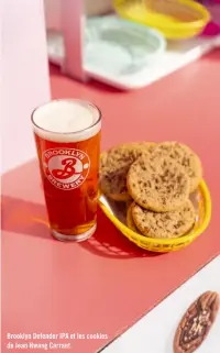  ?? ?? Brooklyn Defender IPA et les cookies de Jean Hwang Carrant.