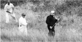  ?? PHOTO: REUTERS ?? US President Donald Trump at his golf resort ahead of his meeting with Vladimir Putin, in Turnberry, Scotland, on Thursday