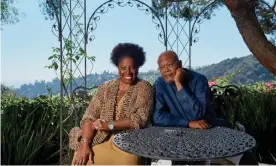  ?? Photograph: Damon Casarez/The Guardian ?? ‘Gabon makes me feel alive in a way that I don’t feel here’ … Jackson with Richardson at their LA home.