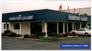 ?? ?? Furniture Gallery in 1989