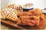  ?? ?? honey sriracha chicken and waffles