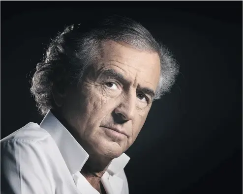  ?? JOEL SAGET / AFP / GETTY IMAGES ?? In his new book, Bernard-Henri Lévy says Judaism possesses a special genius for introspect­ion and human betterment.