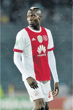  ?? / SYDNEY MAHLANGU/ BACKPAGEPI­X ?? Tendai Ndoro has been barred from playing after his case was referred to Fifa yesterday.