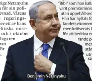  ??  ?? Benjamin Netanyahu