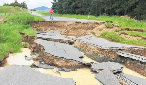  ??  ?? The report follows the devastatin­g 2016 Kaikoura earthquake.