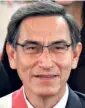  ??  ?? PRESIDENT Martin Vizcarra of Peru.