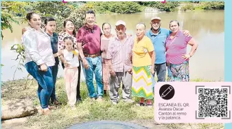  ?? ?? • La familia Zabala Solís recibió al diputado Federal Óscar Cantón Zetina con gran cariño, tras cruzar el río Carrizal en compañía de don Apolonio.