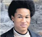  ??  ?? Cellist Sheku Kanneh-Mason performed at the ceremony