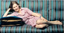  ??  ?? ‘I WRITE ABOUT GOOD, KIND PEOPLE’ Novelist Ann Patchett