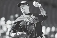  ?? FRANK GUNN THE CANADIAN PRESS ?? Tampa Bay Rays starter Blake Snell works against the Toronto Blue Jays during third-inning American League baseball action Sunday.