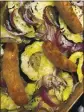 ??  ?? Turkey Sausage with Acorn Squash and Red Onion boasts a delicious balance of tantalizin­g flavors.
