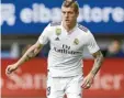  ?? Foto: dpa ?? Begnadeter Fußballer, leider tätowiert: Real Madrids Toni Kroos.