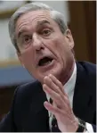  ??  ?? Special counsel and ex-FBI director Robert Mueller