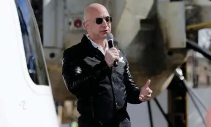  ??  ?? Jeff Bezos in Colorado Springs, Colorado. ‘I’m excited, I’m not really nervous,’ he told CBS’s This Morning on Monday. Photograph: Reuters Photograph­er/Reuters
