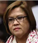  ??  ?? Leila de Lima