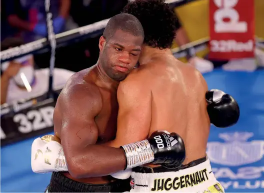  ?? Photo: JULIAN FINNEY/GETTY IMAGES ?? HARD NIGHT: Dubois can come again