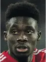  ??  ?? Alphonso Davies