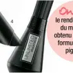  ??  ?? On aime le rendu ultra-noir du maquillage obtenu grâce à une formule riche en pigments. 4