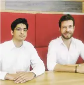  ??  ?? Nicolas Guillon and sulaiman azhar, the co-founders of Nester, seek to address the problem of parking.