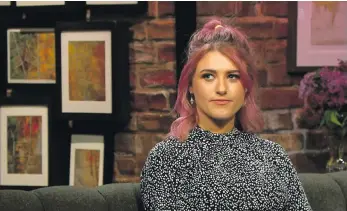  ??  ?? Eve McDowell on the Late Late Show on RTÉ on Friday.