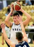  ??  ?? Palmerston North Boys’ High School’s Callum Mcrae has been selected for the Junior Tall Blacks.