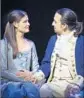  ?? Joan Marcus PBS ?? BROADWAY’S “Hamilton” is featured in a new special. Phillipa Soo and Lin-Manuel Miranda.