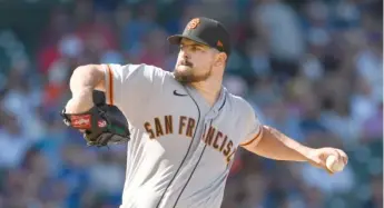  ?? AP ?? Rodon led all major-league starters with 12 strikeouts per nine innings last season with the Giants.
